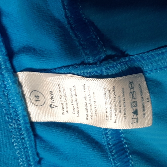 Ivivva Girls Crop Pants size 14 - Picture 4 of 6